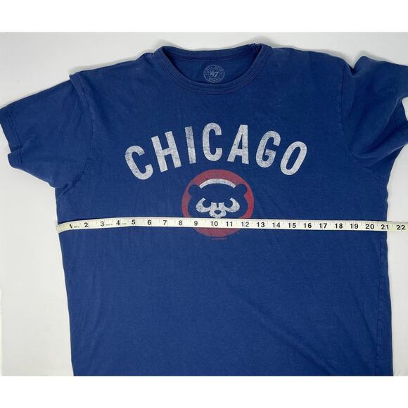 Forty Seven Brand Chicago Cubs Tshirt Men's Size S Pre-Owned in good condition - Picture 6 of 8